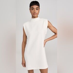 english factory high low knit combo dress English Factory